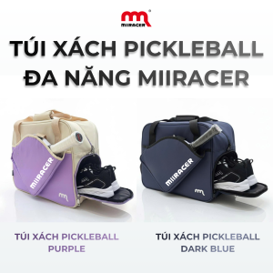 [HÀNG MỚI VỀ] TÚI XÁCH PICKLEBALL MIIRACER ĐA NĂNG - DARK BLUE
