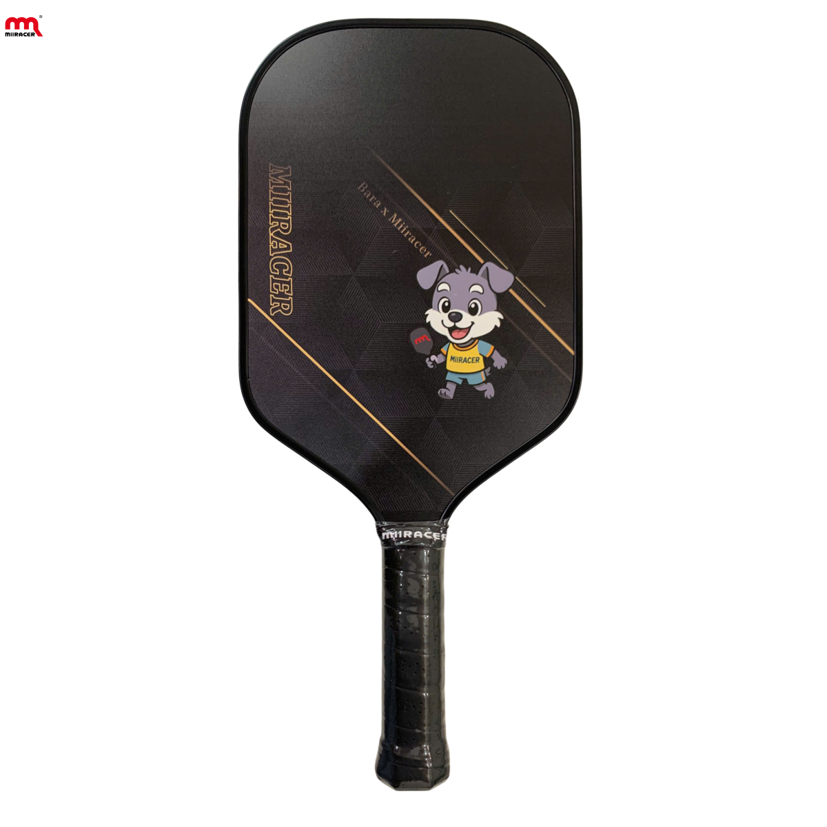 Vợt Pickleball PA015 Đen - Collection Bara