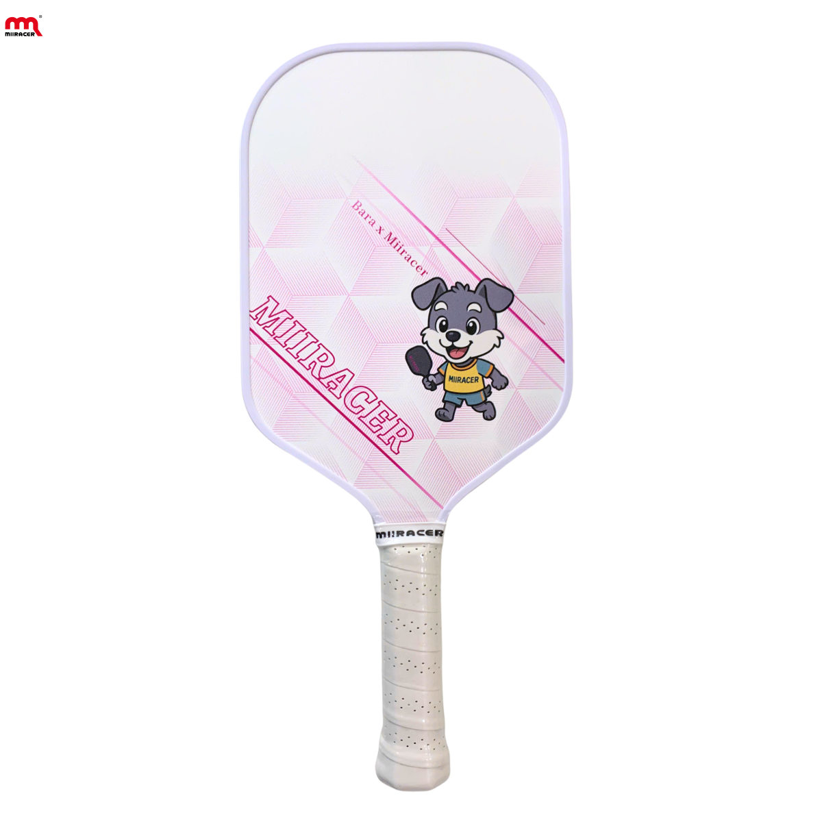 Vợt Pickleball PA015 Trắng - Collection Bara