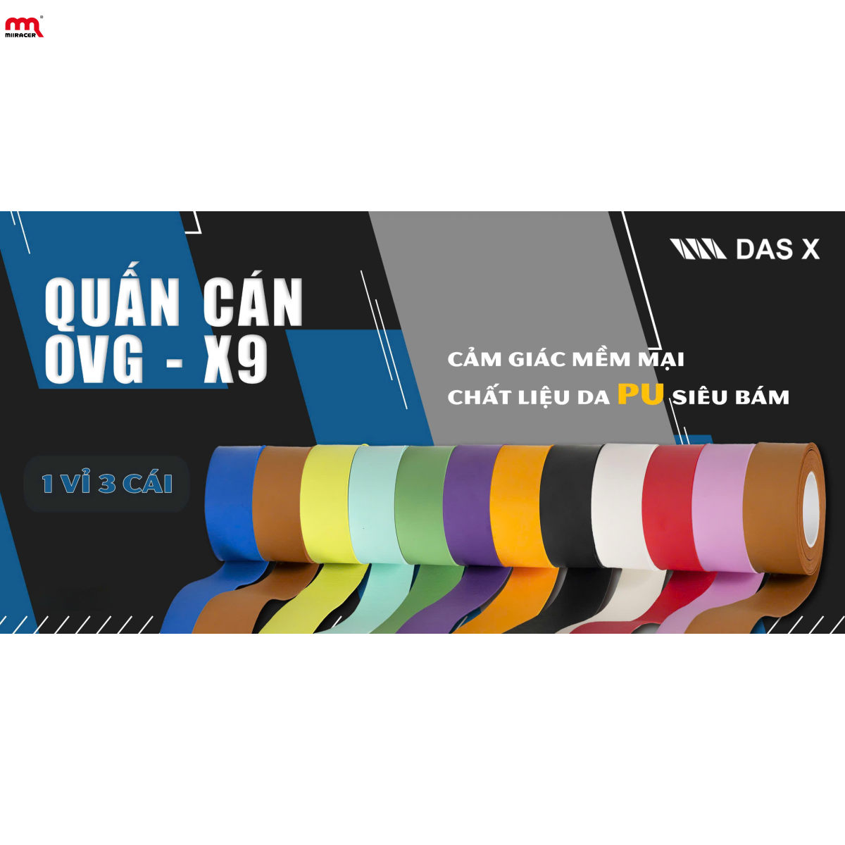 Quấn cán DAS X OVG-X9